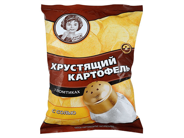 Картофельные чипсы "Девочка" 160 гр. в Солнечногорске