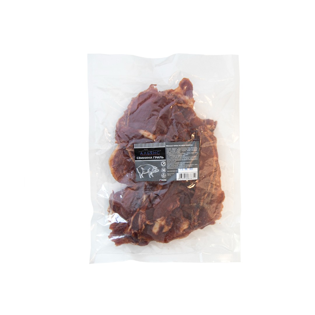Мясо (АЛЬЯНС) вяленое свинина гриль (500гр) в Солнечногорске