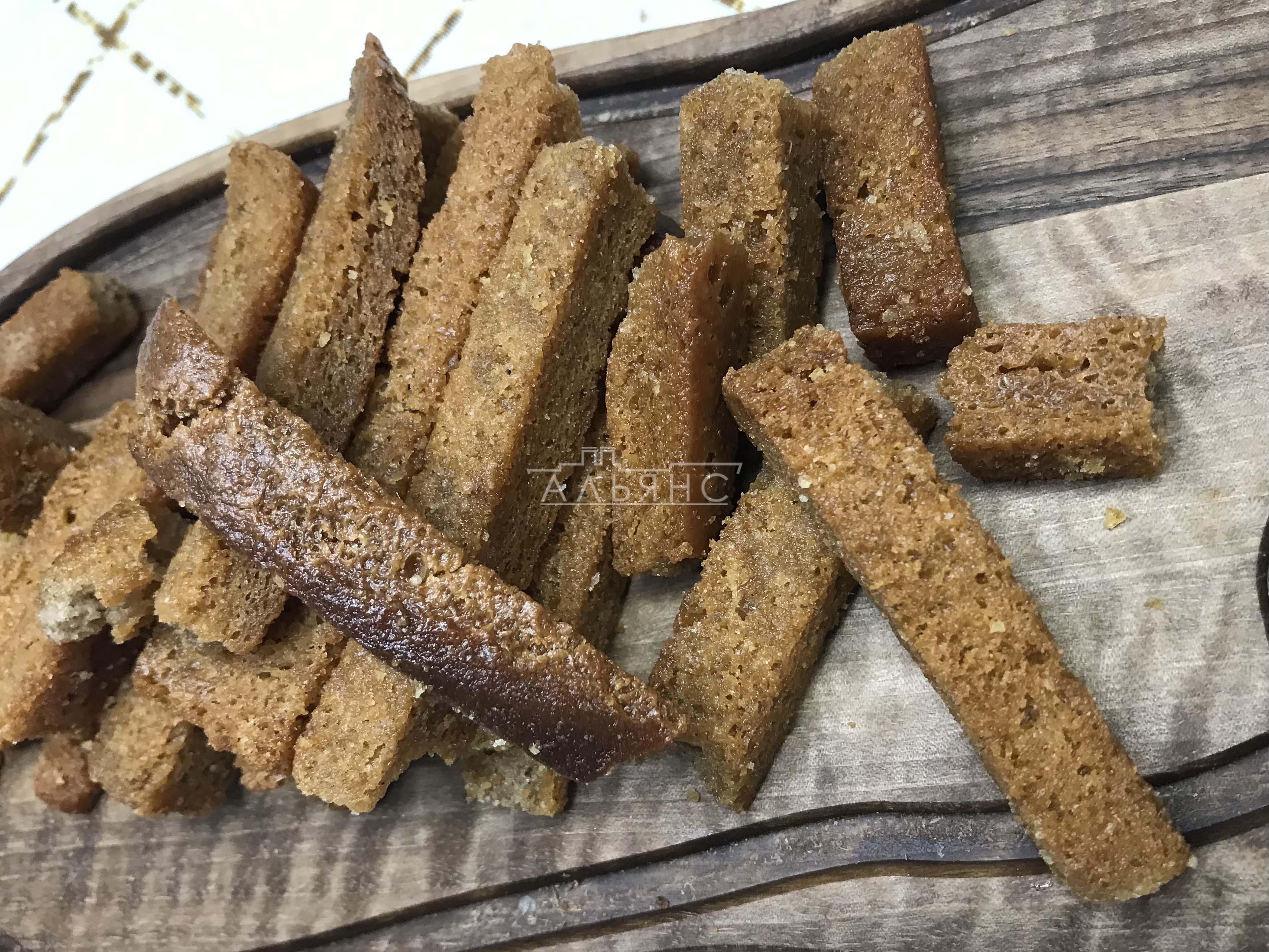 Деревенские гренки с чесноком в Солнечногорске