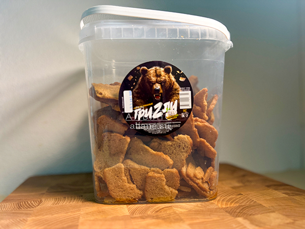 Ведро Ржаные гренки с чесноком в Солнечногорске