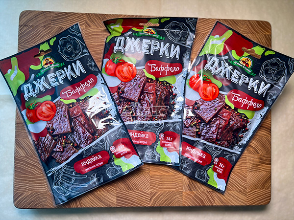 Джерки из индейки "Баффало" 45 гр. в Солнечногорске