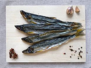 Семга паутинка: Корюшка вяленая без икры