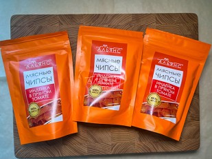 Зубатка палочки: Мясо (АЛЬЯНС) вяленое индейка 