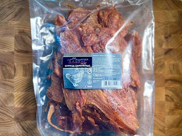Мясо (АЛЬЯНС) вяленое курица 500гр "С халапеньо" в Солнечногорске