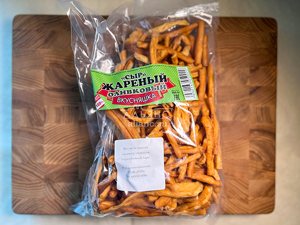 Жареный сыр "ВКУСНЯШКА" (Оливковый) 500гр. в Солнечногорске
