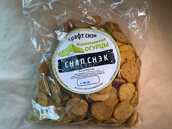 Снапсы ПШЕНИЧНЫЕ "Маринованные огурцы" в Солнечногорске