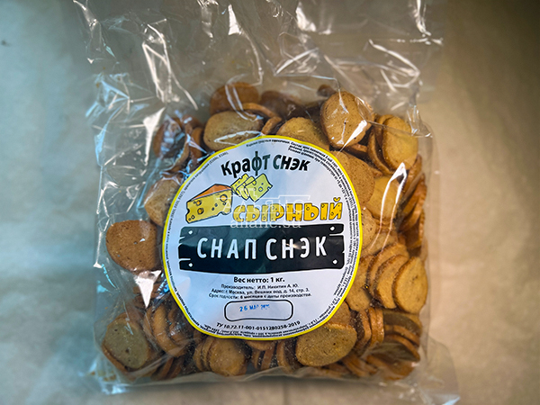 Снапсы ПШЕНИЧНЫЕ "Сыр" в Солнечногорске
