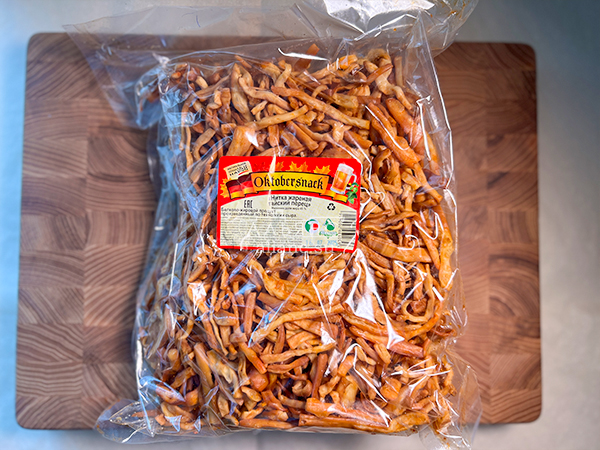 Нитка ЖАРЕНАЯ "Тайский перец" Oktobersnack 1 кг (сырный продукт) в Солнечногорске