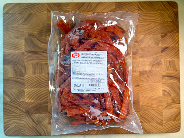 Продукт из мяса птиц "КАРПАЧЧО с АДЖИКОЙ" с/к "ООО БАЛТИКА" (Калининградская обл.) в Солнечногорске