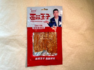 Гренки: Мучные полоски КРАСНЫЕ со вкусом пряной говядины 76 гр