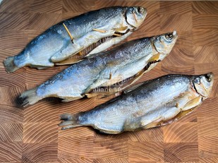 Семга паутинка: Пелядь вяленая крупная потрошеная