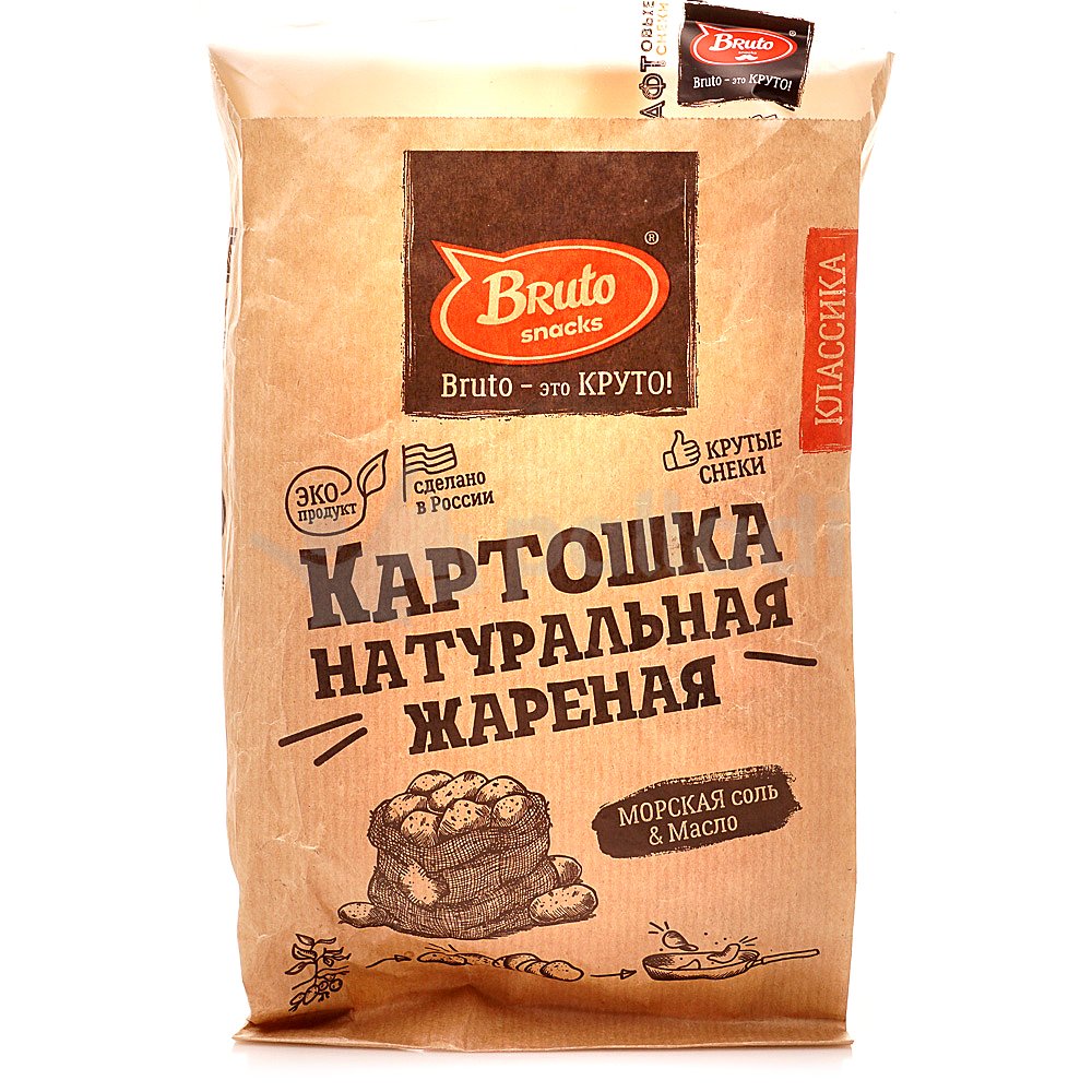 Картофель «Бруто» с солью 70 гр. в Солнечногорске